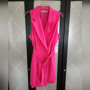 Fuschia Pink Women Blazer Dress with Belt brand new!!